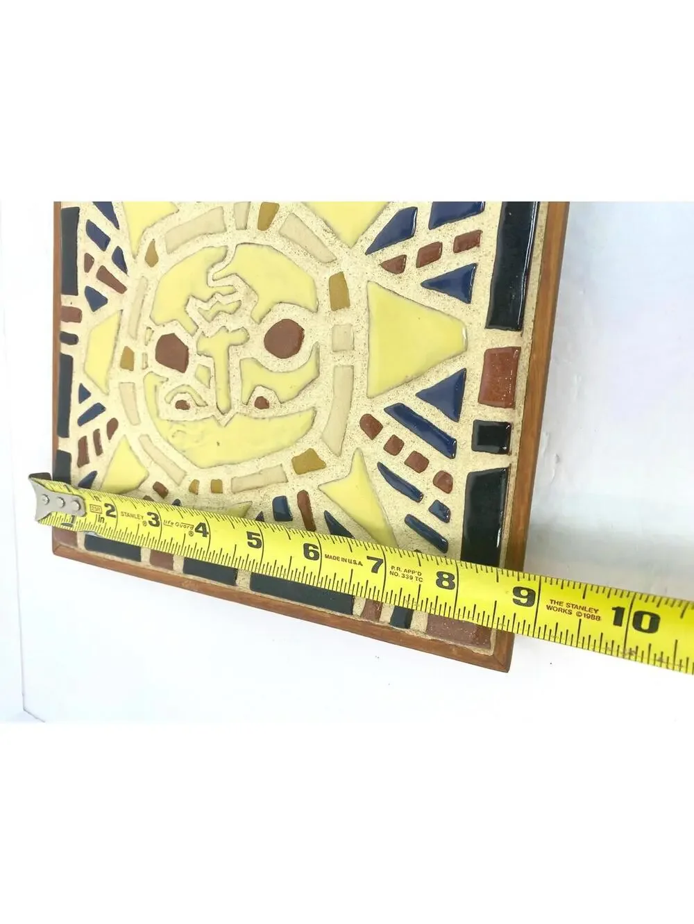 Sunburst Square Mosaic Art Wall Art 8.5” X 8.5”
